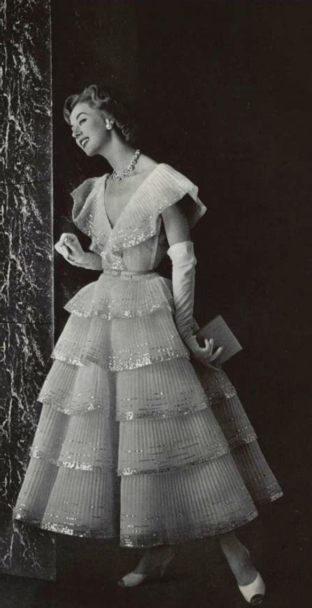 chanel 1950 dresses|vintage Chanel evening gowns.